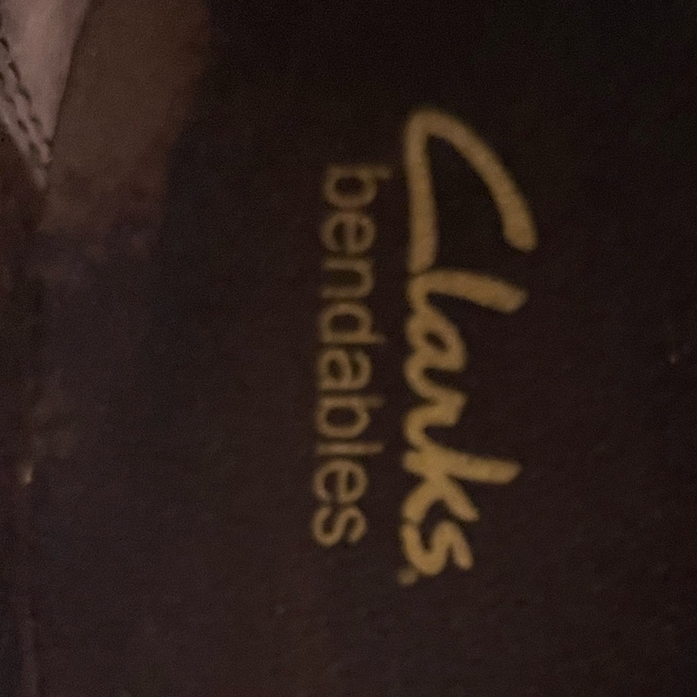 Clarks Bendables Alligator Print Slip On Shoes 8m - image 6